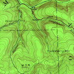 United States Geological Survey Blossburg, PA (1925, 62500-Scale) digital map