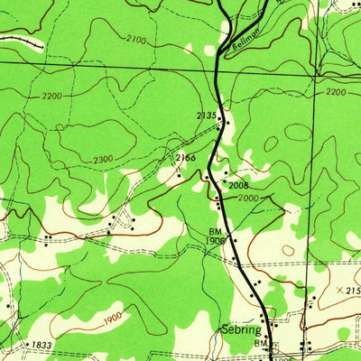 United States Geological Survey Blossburg, PA (1944, 62500-Scale) digital map