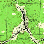 United States Geological Survey Blossburg, PA (1944, 62500-Scale) digital map