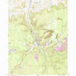 United States Geological Survey Blossburg, PA (1970, 24000-Scale) digital map