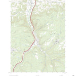 United States Geological Survey Blossburg, PA (2023, 24000-Scale) digital map
