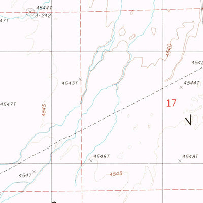 United States Geological Survey Blossom Spring, NV (1985, 24000-Scale) digital map