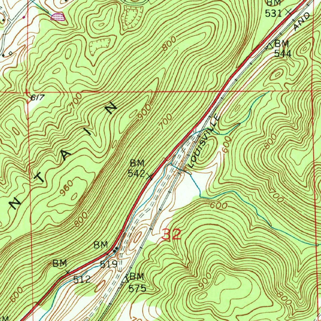 Blount Springs, AL (1951, 24000-Scale) Map by United States Geological ...