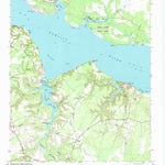 United States Geological Survey Blounts Bay, NC (1953, 24000-Scale) digital map