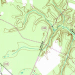 United States Geological Survey Blounts Bay, NC (1953, 24000-Scale) digital map