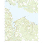 United States Geological Survey Blounts Bay, NC (2019, 24000-Scale) digital map