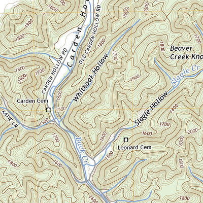 United States Geological Survey Blountville, TN (2022, 24000-Scale) digital map