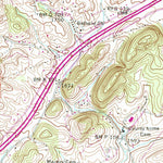 United States Geological Survey Blountville, TN-VA (1959, 24000-Scale) digital map