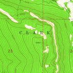 United States Geological Survey Blowout Mountain, MT (1963, 24000-Scale) digital map