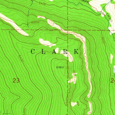 United States Geological Survey Blowout Mountain, MT (1963, 24000-Scale) digital map