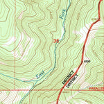 United States Geological Survey Blowout Mountain, MT (1995, 24000-Scale) digital map