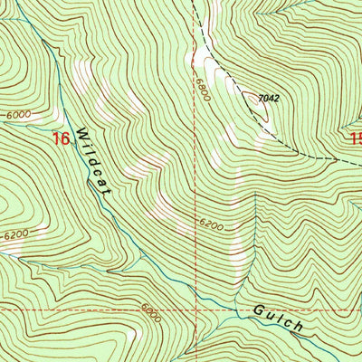 United States Geological Survey Blowout Mountain, MT (1995, 24000-Scale) digital map