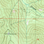 United States Geological Survey Blowout Mountain, WA (1989, 24000-Scale) digital map