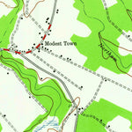 United States Geological Survey Bloxom, VA (1942, 24000-Scale) digital map