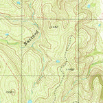 United States Geological Survey Blucher Mountain, TX (1980, 24000-Scale) digital map