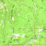 United States Geological Survey Blue, AZ-NM (1961, 62500-Scale) digital map