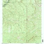 United States Geological Survey Blue, AZ-NM (1997, 24000-Scale) digital map