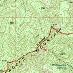 United States Geological Survey Blue, AZ-NM (1997, 24000-Scale) digital map
