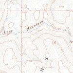 United States Geological Survey Blue Basin, NV (1958, 24000-Scale) digital map