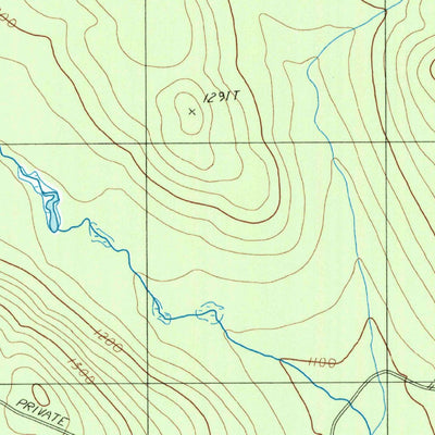 United States Geological Survey Blue Brook, ME (1986, 24000-Scale) digital map
