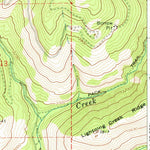 United States Geological Survey Blue Buck Mountain, WA (1969, 24000-Scale) digital map