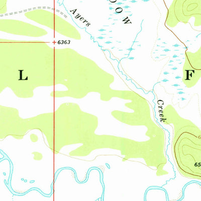 United States Geological Survey Blue Bunch Mountain, ID (1972, 24000-Scale) digital map
