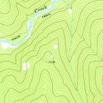 United States Geological Survey Blue Bunch Mountain, ID (1972, 24000-Scale) digital map
