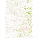 United States Geological Survey Blue Buttes SE, ND (1965, 24000-Scale) digital map