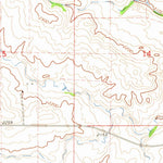 United States Geological Survey Blue Buttes SE, ND (1965, 24000-Scale) digital map