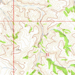 United States Geological Survey Blue Buttes SE, ND (1965, 24000-Scale) digital map