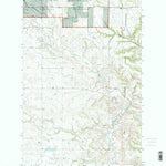 United States Geological Survey Blue Buttes SE, ND (1997, 24000-Scale) digital map