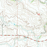 United States Geological Survey Blue Buttes SE, ND (1997, 24000-Scale) digital map