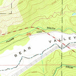 United States Geological Survey Blue Canyon, CA (1955, 24000-Scale) digital map