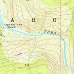 United States Geological Survey Blue Canyon, CA (1955, 24000-Scale) digital map