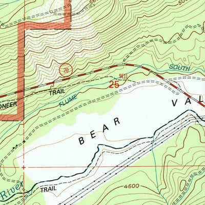 United States Geological Survey Blue Canyon, CA (2000, 24000-Scale) digital map