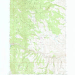 United States Geological Survey Blue Canyon, OR (1967, 24000-Scale) digital map
