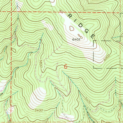 United States Geological Survey Blue Canyon, OR (1967, 24000-Scale) digital map