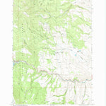 United States Geological Survey Blue Canyon, OR (1993, 24000-Scale) digital map