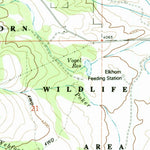 United States Geological Survey Blue Canyon, OR (1993, 24000-Scale) digital map