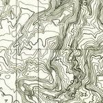 United States Geological Survey Blue Chief Mesa, UT (1954, 24000-Scale) digital map