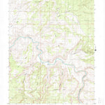 United States Geological Survey Blue Chief Mesa, UT (1985, 24000-Scale) digital map