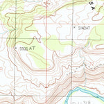United States Geological Survey Blue Chief Mesa, UT (1985, 24000-Scale) digital map