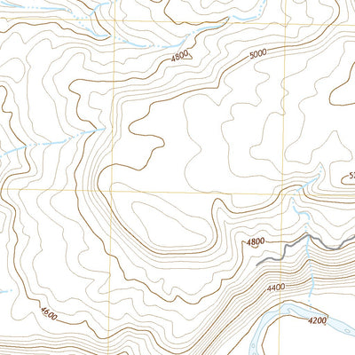 United States Geological Survey Blue Chief Mesa, UT (2020, 24000-Scale) digital map