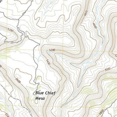 United States Geological Survey Blue Chief Mesa, UT (2020, 24000-Scale) digital map