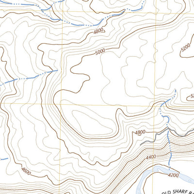 United States Geological Survey Blue Chief Mesa, UT (2023, 24000-Scale) digital map