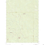 United States Geological Survey Blue Creek Mountain, CA (2021, 24000-Scale) digital map