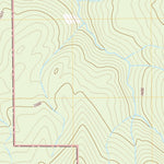 United States Geological Survey Blue Creek Mountain, CA (2021, 24000-Scale) digital map