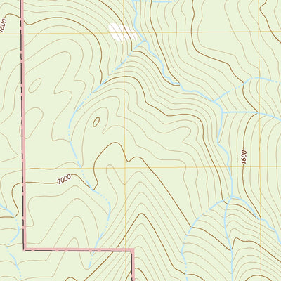 United States Geological Survey Blue Creek Mountain, CA (2021, 24000-Scale) digital map