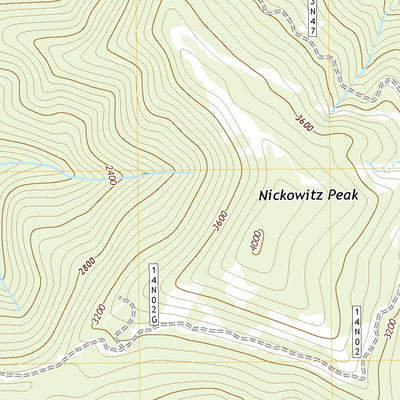 United States Geological Survey Blue Creek Mountain, CA (2021, 24000-Scale) digital map