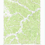 United States Geological Survey Blue Creek, OH (1961, 24000-Scale) digital map